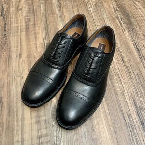 Fairlane Feawin Flex Black Mens Oxford Shoe Size 10 NWOB